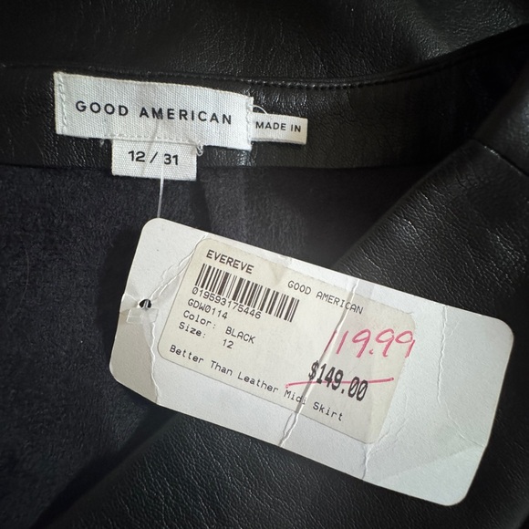 Good American Black Pencil Skirt - Picture 7 of 11